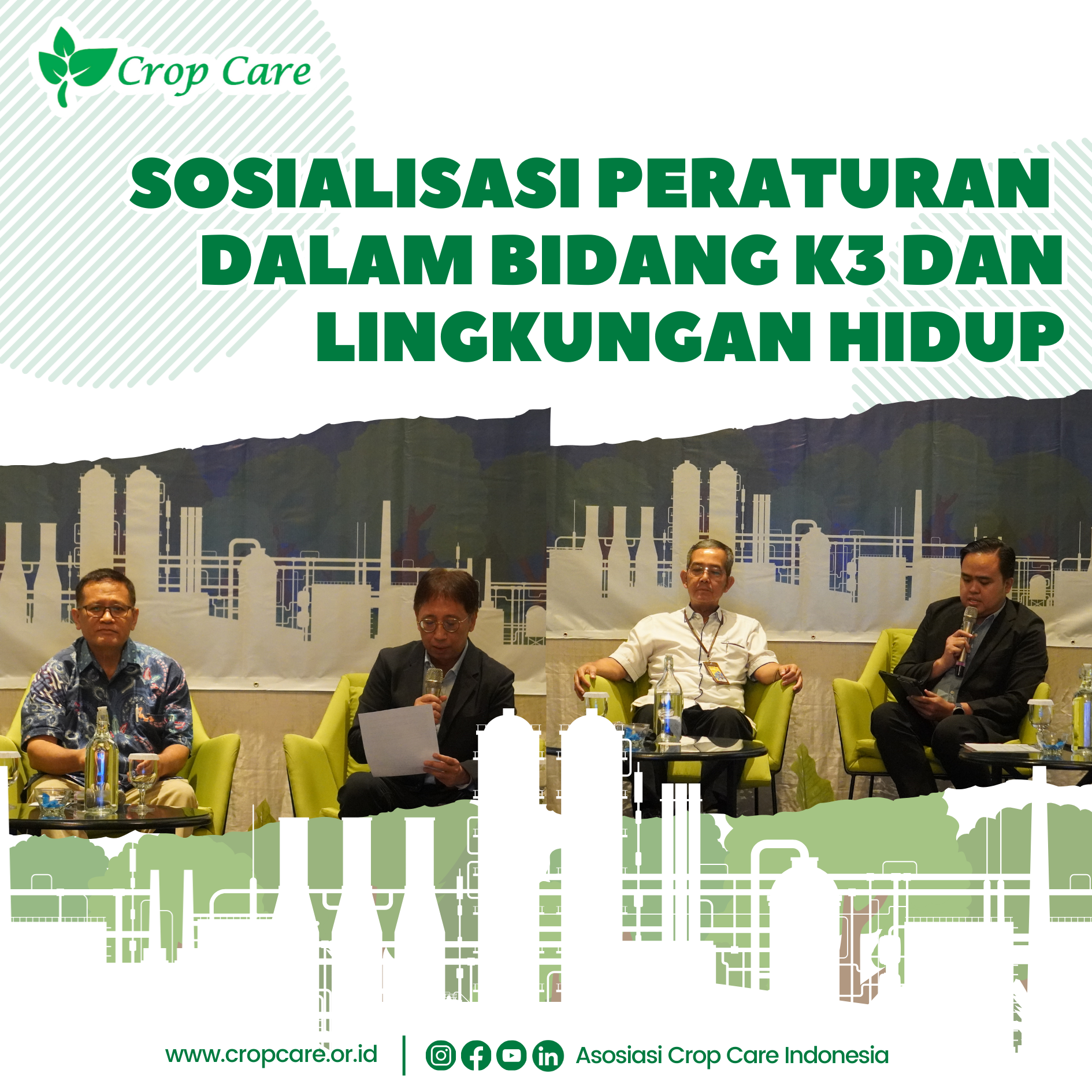 Sosialisasi Peraturan Dalam Bidang K3 dan Lingkungan Hidup