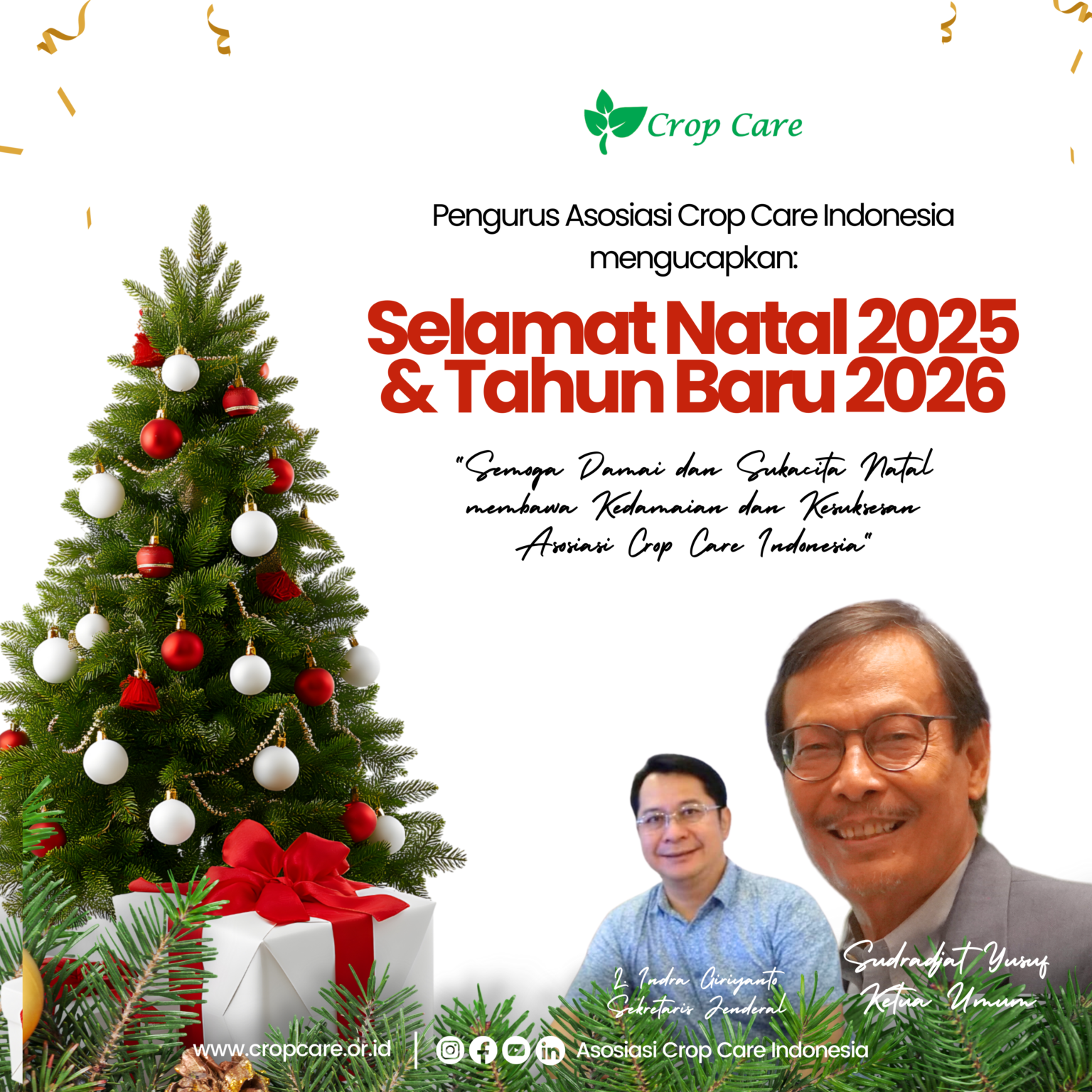 Selamat Natal 2025 & Tahun Baru 2026